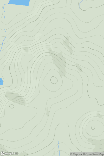 Thumbnail image for An Socach [Cape Wrath Peninsula] showing contour plot for surrounding peak